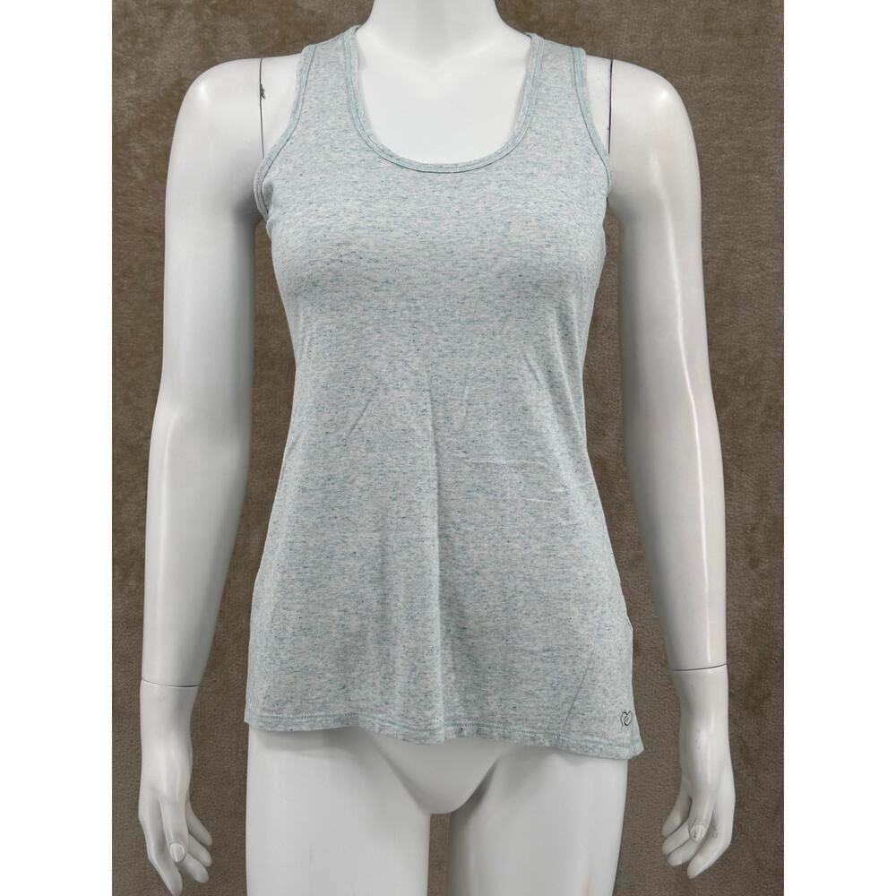 Calia by Carrie Underwood Top Womens Small Green Tank Cotton Modal Active Gym